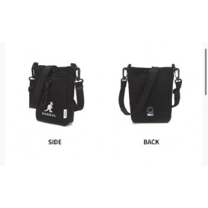 Kangol x Smiley Mini Cross Bag- Black 8011